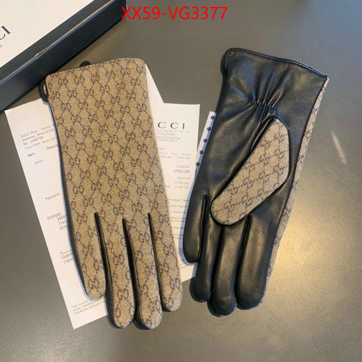 Gloves-Gucci outlet 1:1 replica ID: VG3377 $: 59USD