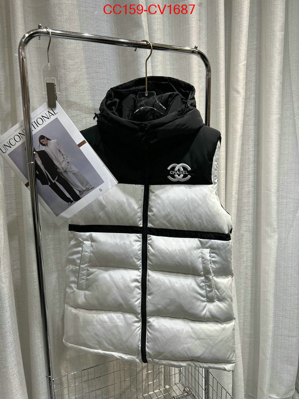 Down jacket Women-Chanel what ID: CV1687 $: 159USD