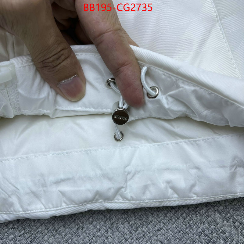 Down jacket Women-Prada buy replica ID: CG2735 $: 195USD