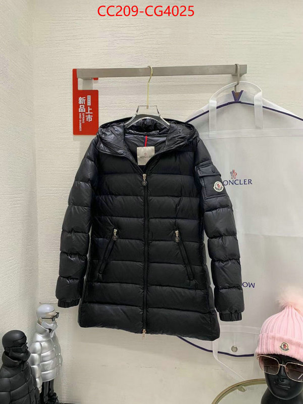 Down jacket Women-Moncler where to find the best replicas ID: CG4025 $: 209USD