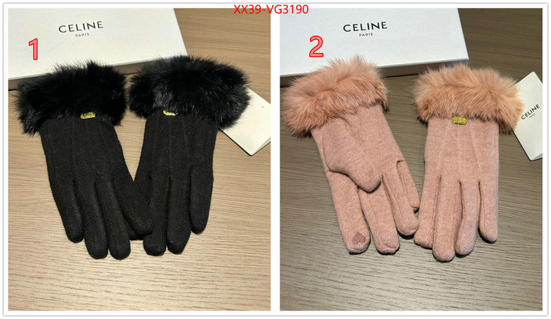 Gloves-CELINE unsurpassed quality ID: VG3190 $: 39USD