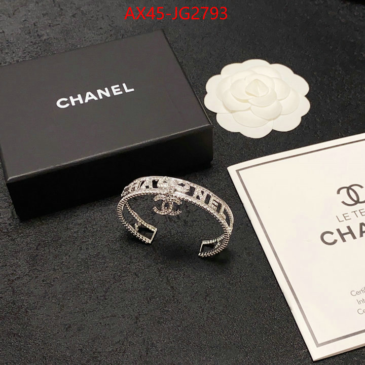 Jewelry-Chanel top perfect fake ID: JG2793 $: 45USD