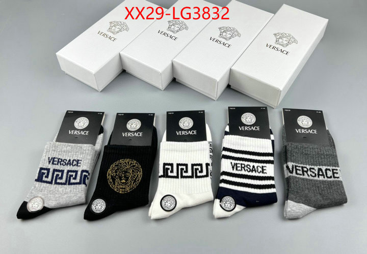 Sock-Versace the top ultimate knockoff ID: LG3832 $: 29USD