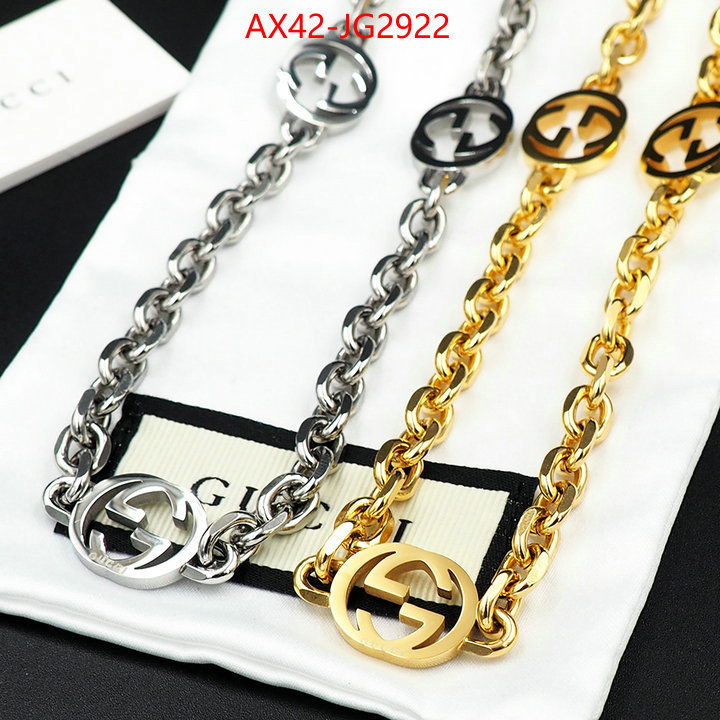 Jewelry-Gucci where could you find a great quality designer ID: JG2922 $: 42USD