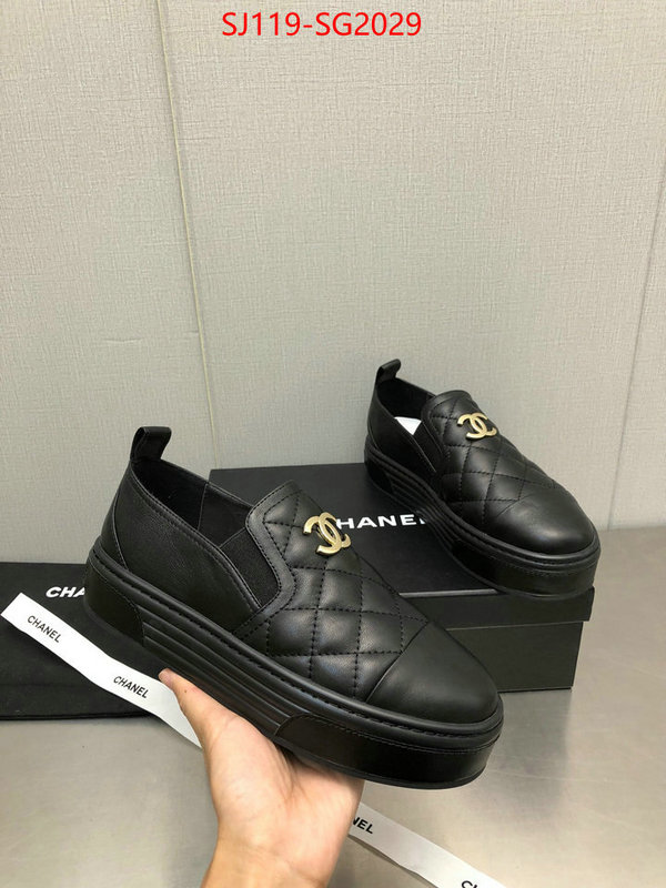 Women Shoes-Chanel the highest quality fake ID: SG2029 $: 119USD