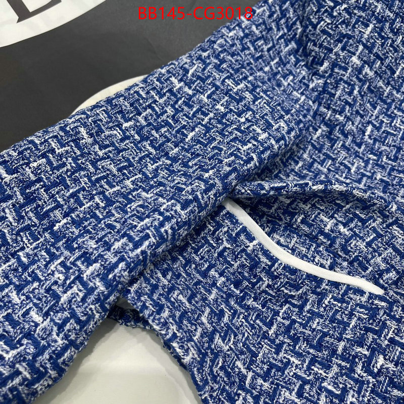 Clothing-Chanel shop the best high quality ID: CG3018 $: 145USD