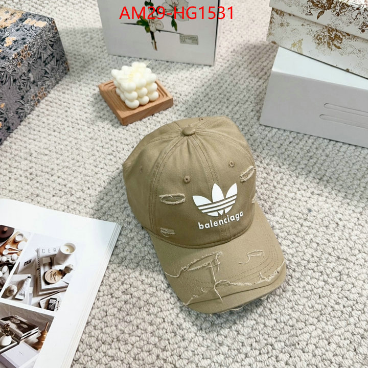 Cap(Hat)-Balenciaga cheap replica designer ID: HG1531 $: 29USD