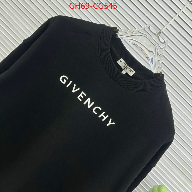 Clothing-Givenchy wholesale designer shop ID: CG545 $: 69USD