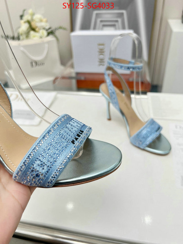 Women Shoes-Dior top designer replica ID: SG4033 $: 125USD