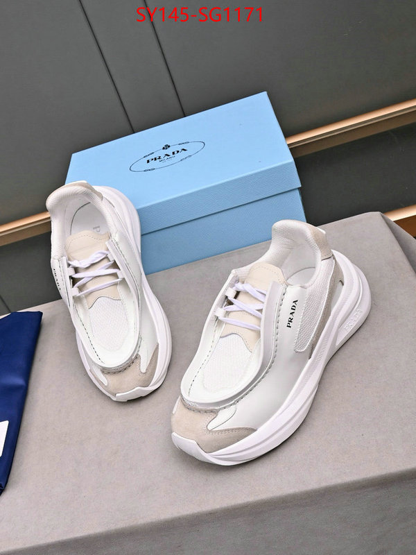 Men shoes-Prada 1:1 clone ID: SG1171 $: 145USD