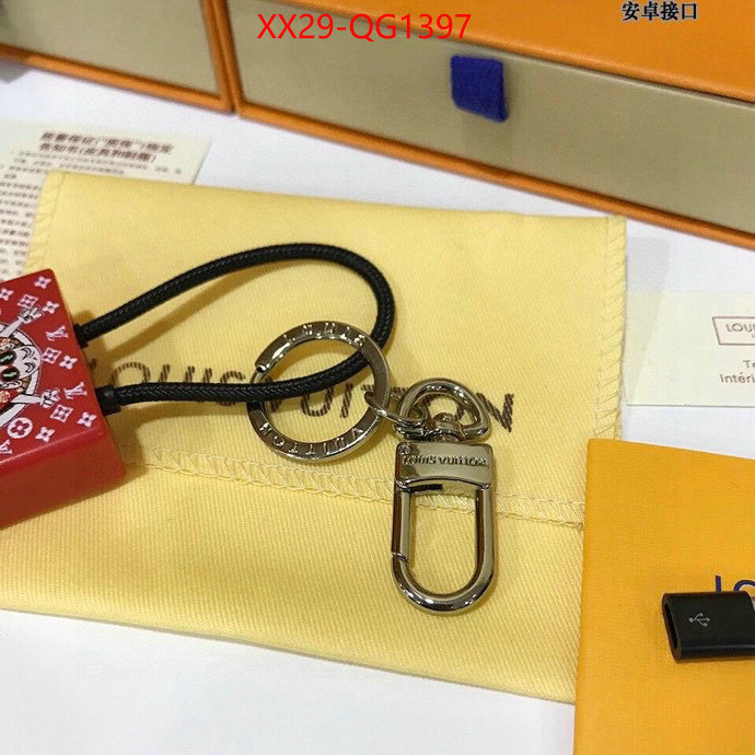 Key pendant-LV luxury cheap ID: QG1397 $: 29USD