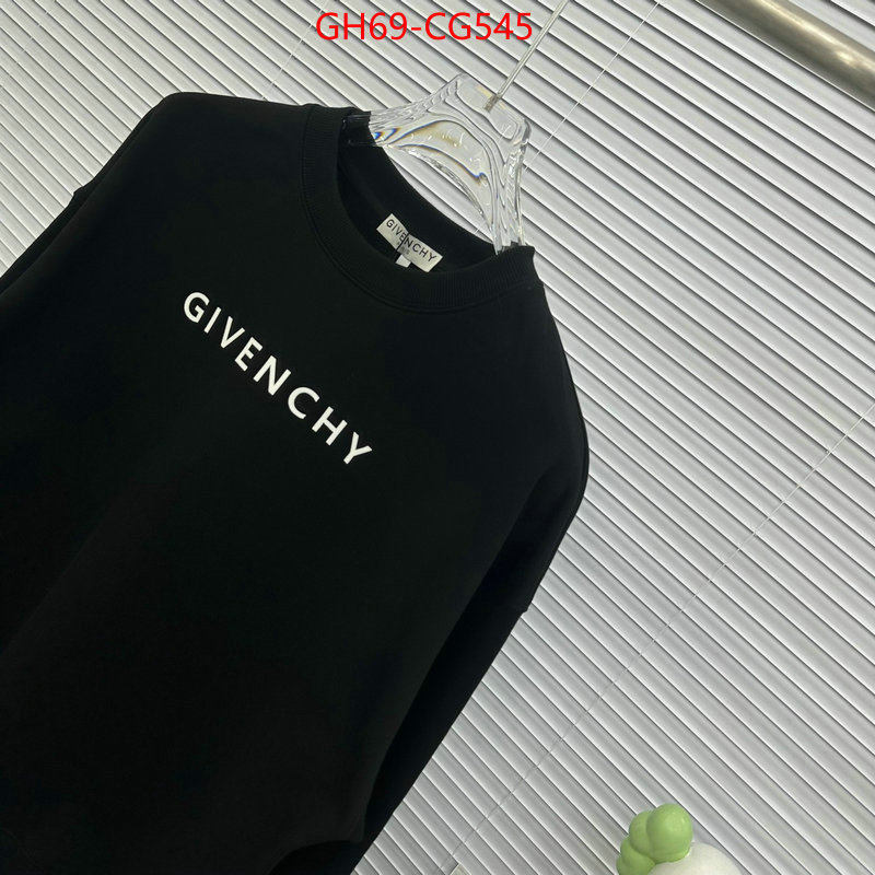 Clothing-Givenchy wholesale designer shop ID: CG545 $: 69USD