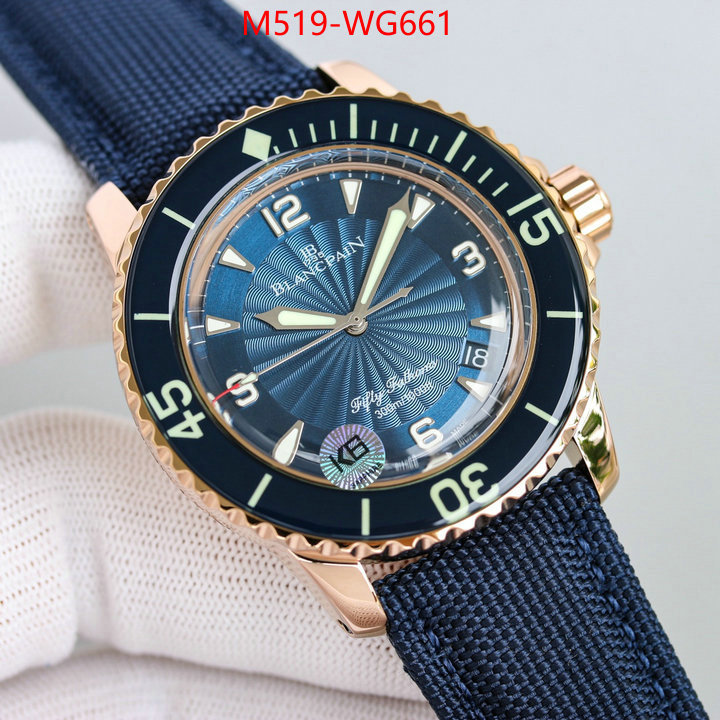 Watch(TOP)-Blancpain designer replica ID: WG661 $: 519USD