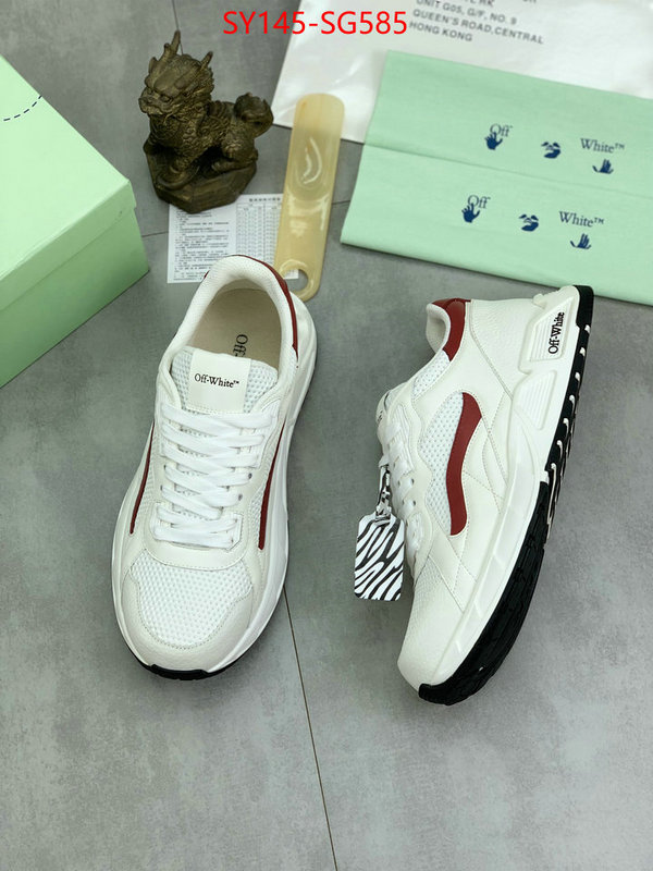 Men Shoes-Offwhite best quality fake ID: SG585 $: 145USD