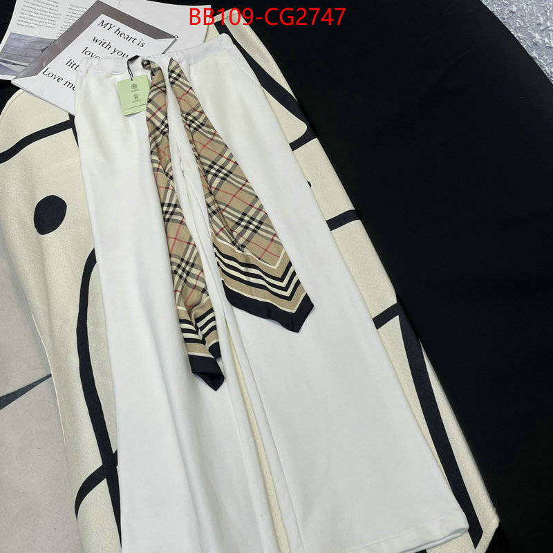 Clothing-Burberry where can i find ID: CG2747 $: 109USD