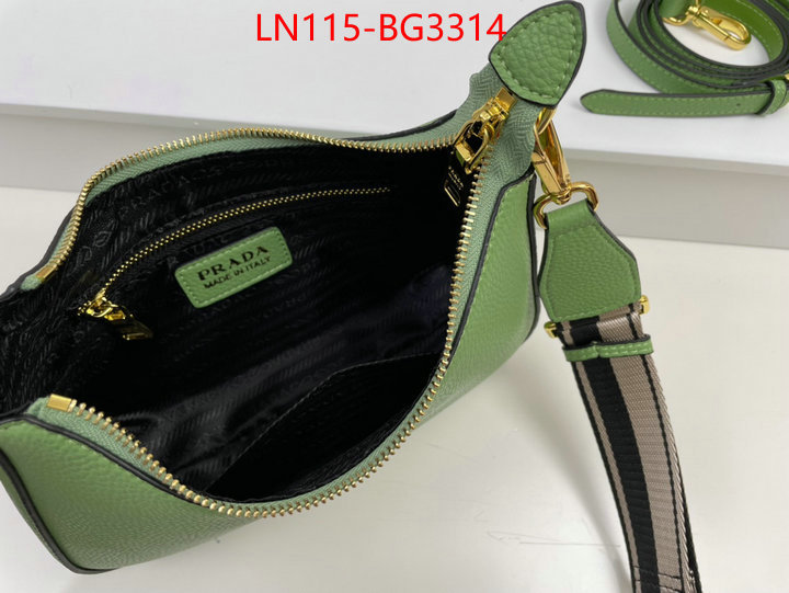 Prada Bags (4A)-Diagonal- new ID: BG3314 $: 115USD