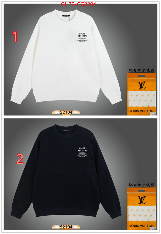 Clothing-LV replica online ID: CG2204 $: 72USD