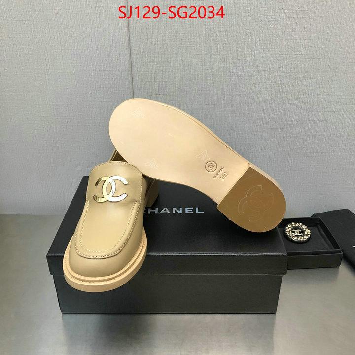 Women Shoes-Chanel designer fashion replica ID: SG2034 $: 129USD