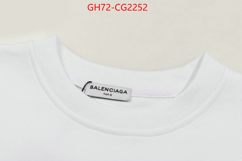 Clothing-Balenciaga buy best high-quality ID: CG2252 $: 72USD