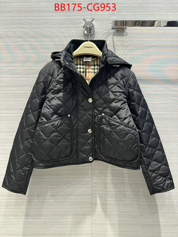 Down jacket Women-Burberry fashion ID: CG953 $: 175USD