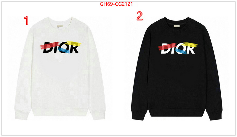 Clothing-Dior best luxury replica ID: CG2121 $: 69USD