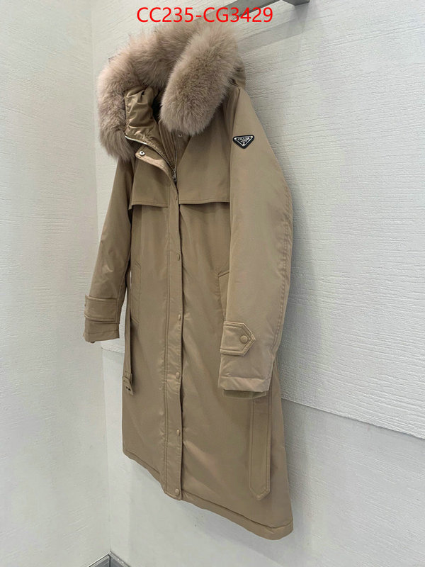 Down jacket Women-Prada replica 1:1 ID: CG3429 $: 235USD