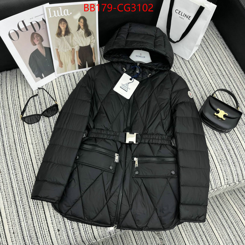 Down jacket Men-Moncler buy aaaaa cheap ID: CG3102 $: 179USD