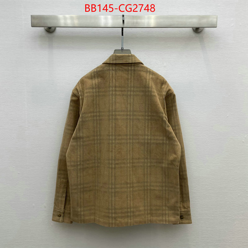 Clothing-Burberry new designer replica ID: CG2748 $: 145USD