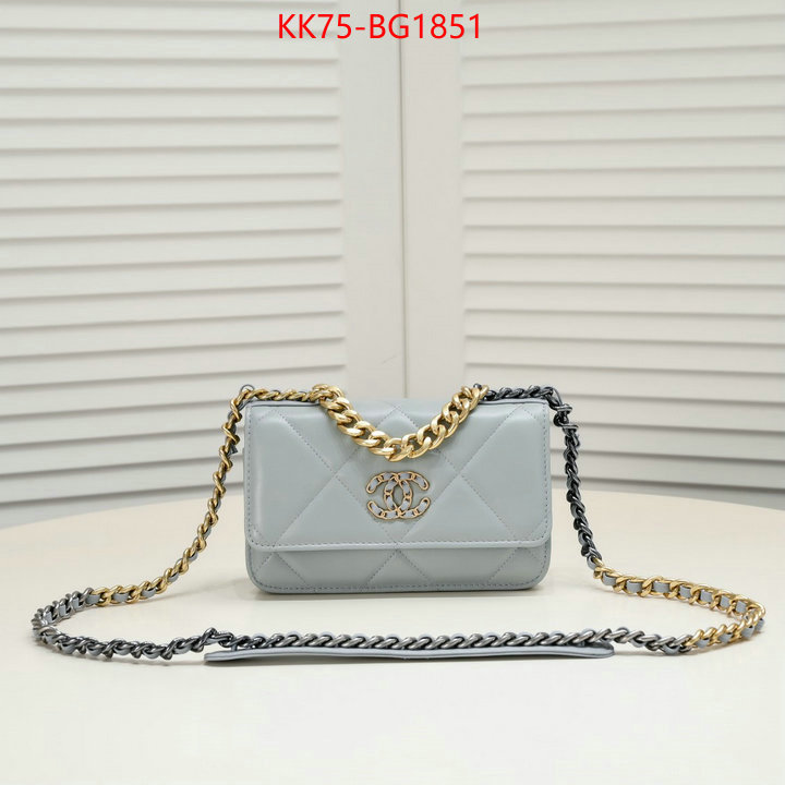 Chanel Bags(4A)-Diagonal- replica how can you ID: BG1851 $: 75USD