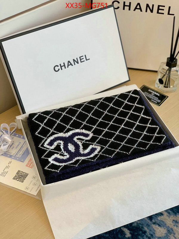 Scarf-Chanel shop designer ID: MG751 $: 35USD