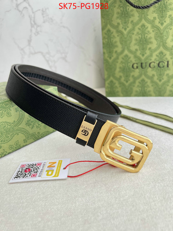 Belts-Gucci designer fake ID: PG1928 $: 75USD
