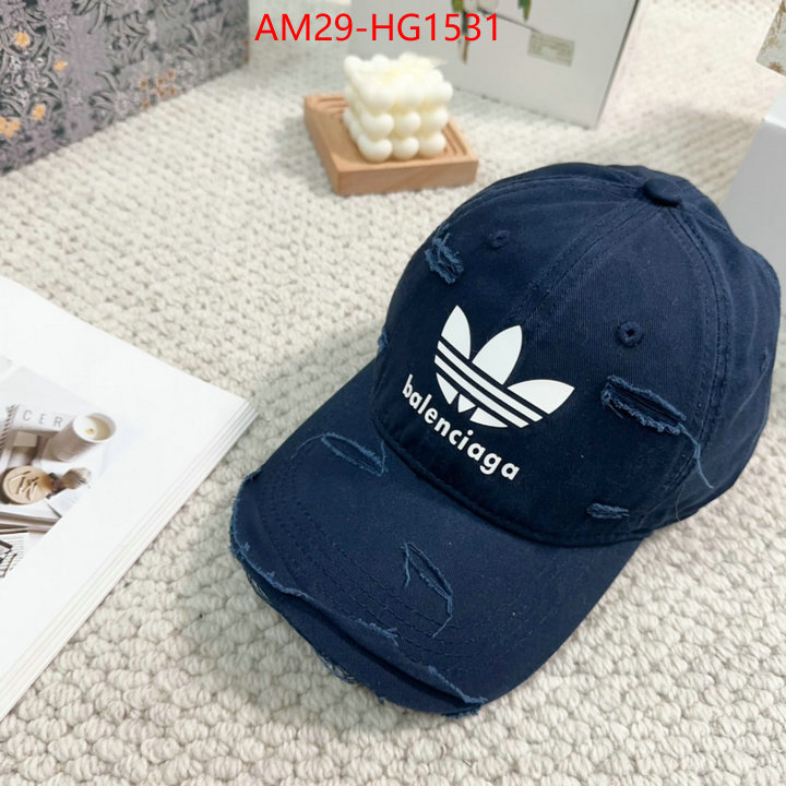 Cap(Hat)-Balenciaga cheap replica designer ID: HG1531 $: 29USD