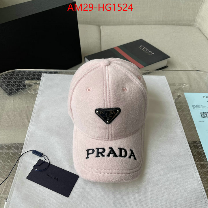 Cap (Hat)-Prada high quality designer replica ID: HG1524 $: 29USD