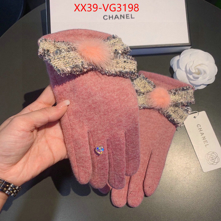 Gloves-Chanel luxury shop ID: VG3198 $: 39USD