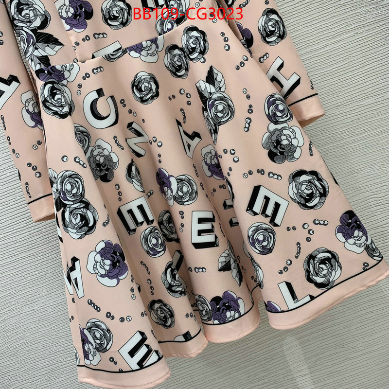 Clothing-Chanel wholesale designer shop ID: CG3023 $: 109USD