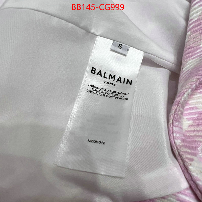 Clothing-Balmain fake high quality ID: CG999 $: 145USD