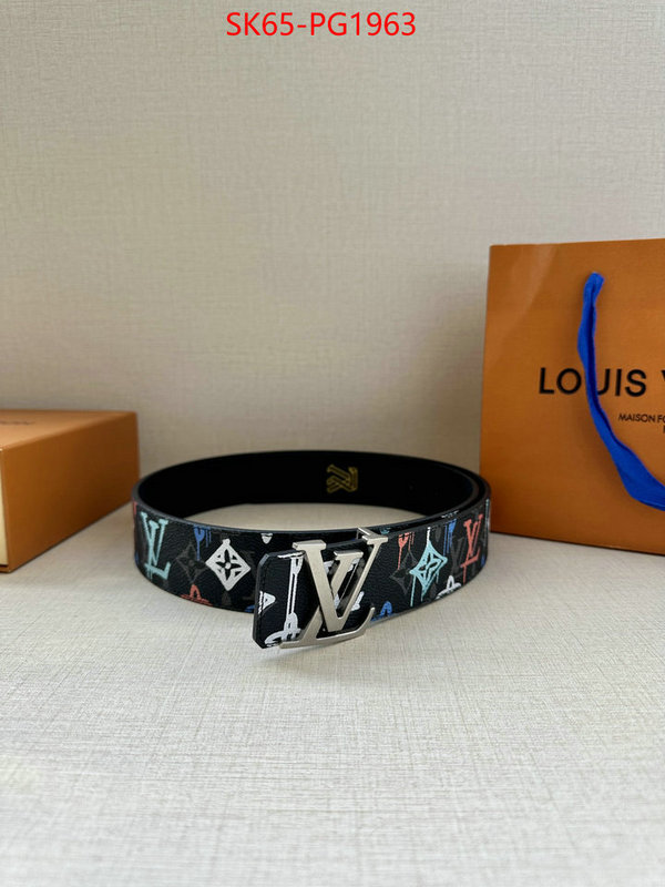 Belts-LV brand designer replica ID: PG1963 $: 65USD