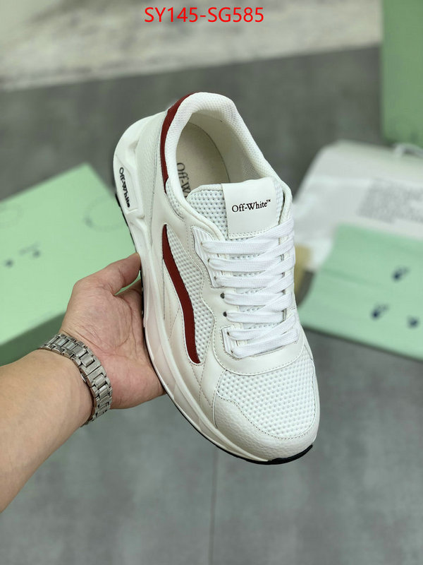 Men Shoes-Offwhite best quality fake ID: SG585 $: 145USD