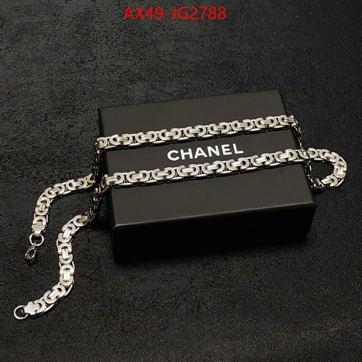 Jewelry-Chanel top quality fake ID: JG2788