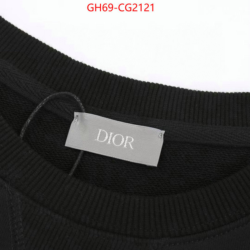 Clothing-Dior best luxury replica ID: CG2121 $: 69USD