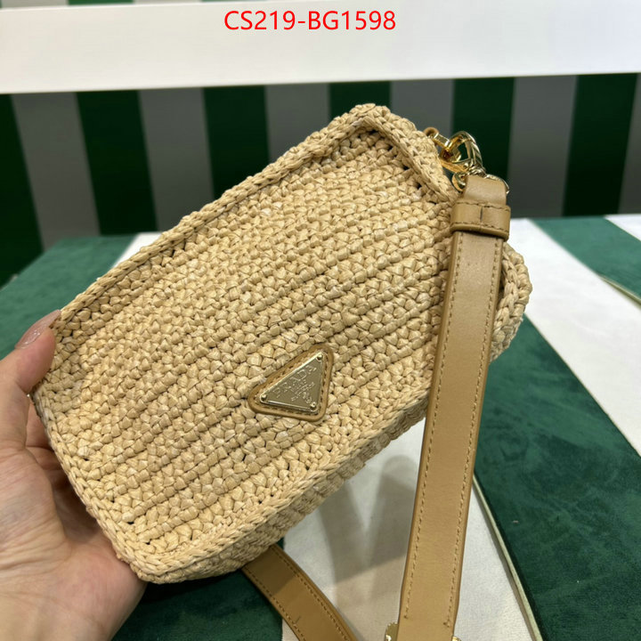 Prada Bags (TOP)-Diagonal- replicas buy special ID: BG1598 $: 219USD