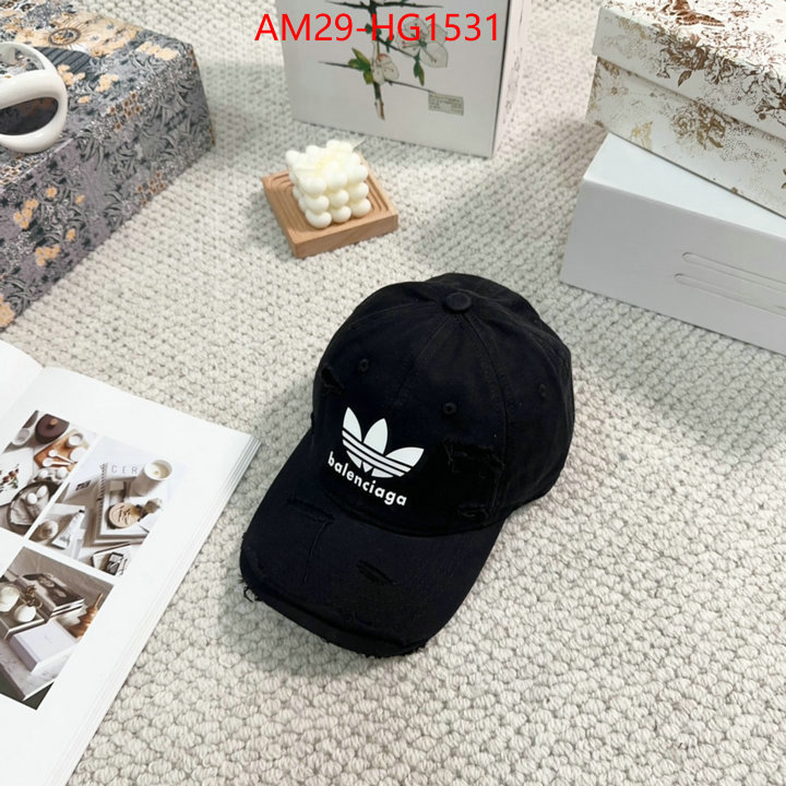 Cap(Hat)-Balenciaga cheap replica designer ID: HG1531 $: 29USD