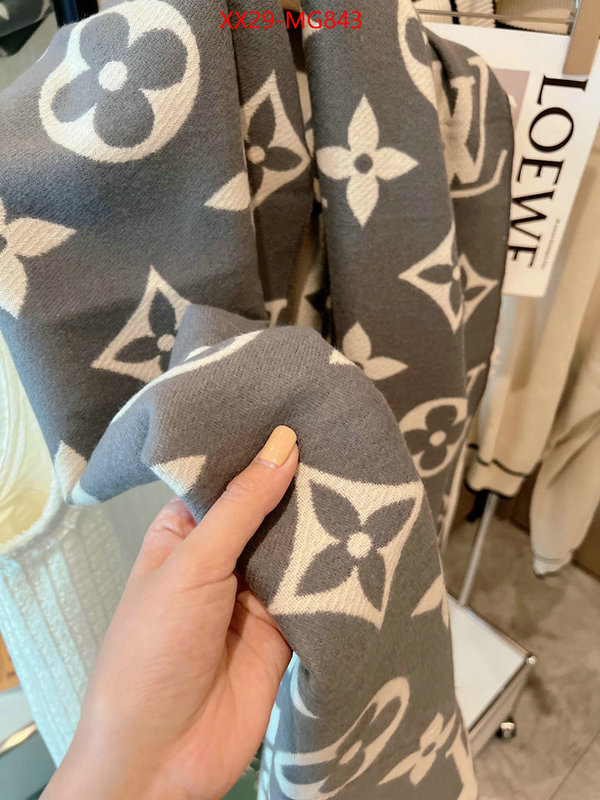 Scarf-LV fake designer ID: MG843 $: 29USD