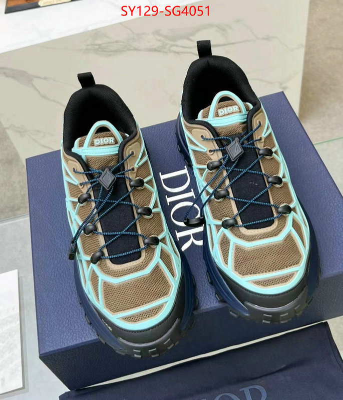 Men shoes-Dior aaaaa+ replica ID: SG4051 $: 129USD