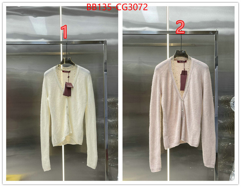 Clothing-MaxMara customize best quality replica ID: CG3072 $: 135USD