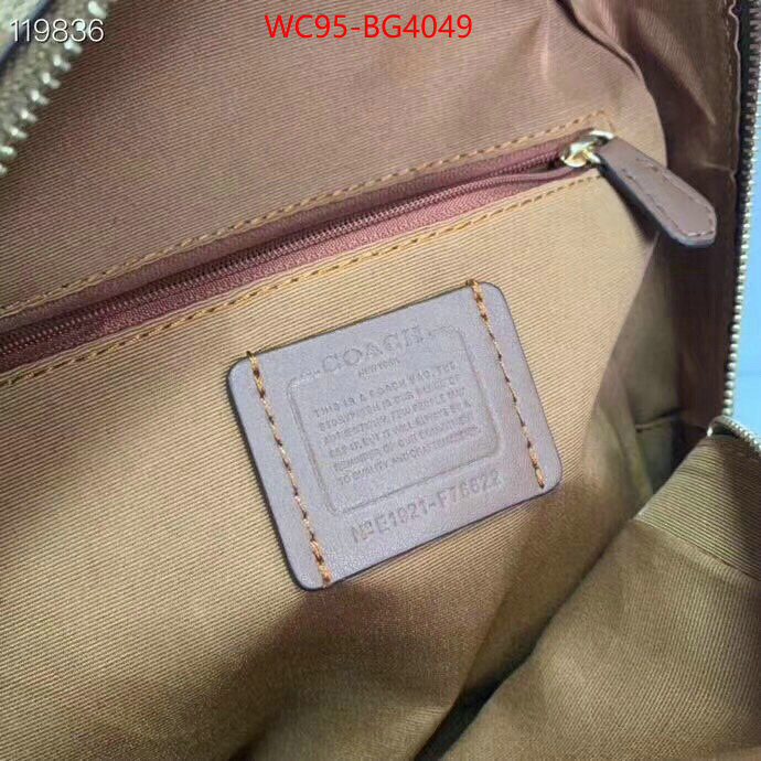 Coach Bags(4A)-Backpack- 7 star replica ID: BG4049 $: 95USD