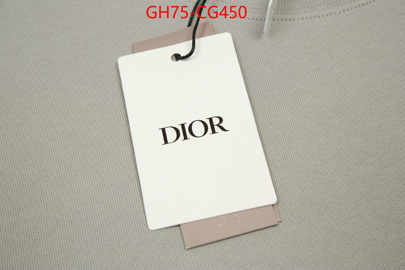 Clothing-Dior replica sale online ID: CG450 $: 75USD