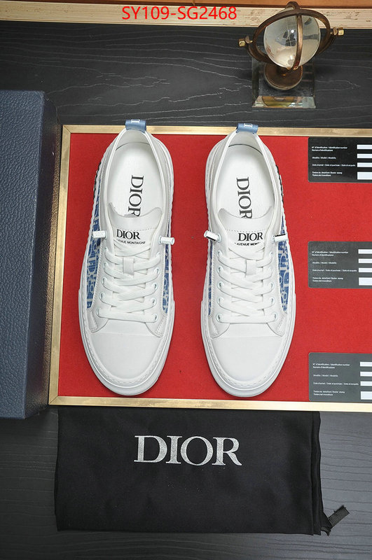 Men shoes-Dior buying replica ID: SG2468 $: 109USD