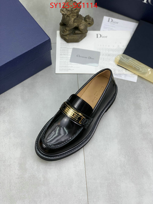 Men shoes-Dior cheap high quality replica ID: SG1114 $: 125USD