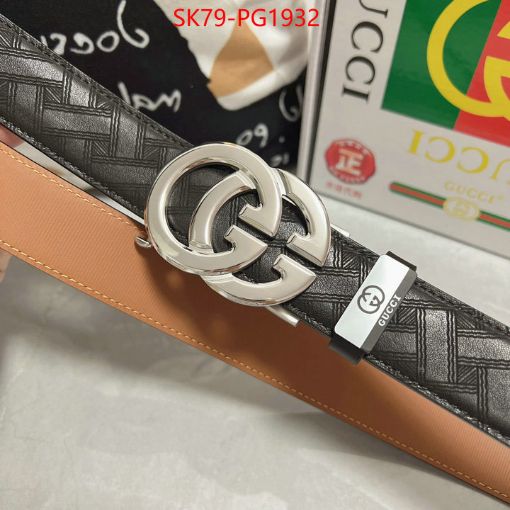 Belts-Gucci best knockoff ID: PG1932 $: 79USD